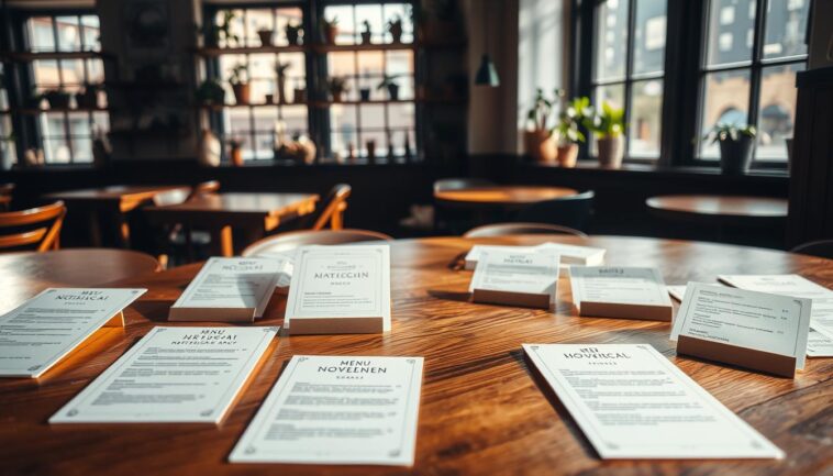 Menükarten selbst gestalten: kreative Ideen & Vorlagen