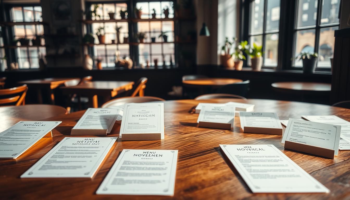 Menükarten selbst gestalten: kreative Ideen & Vorlagen